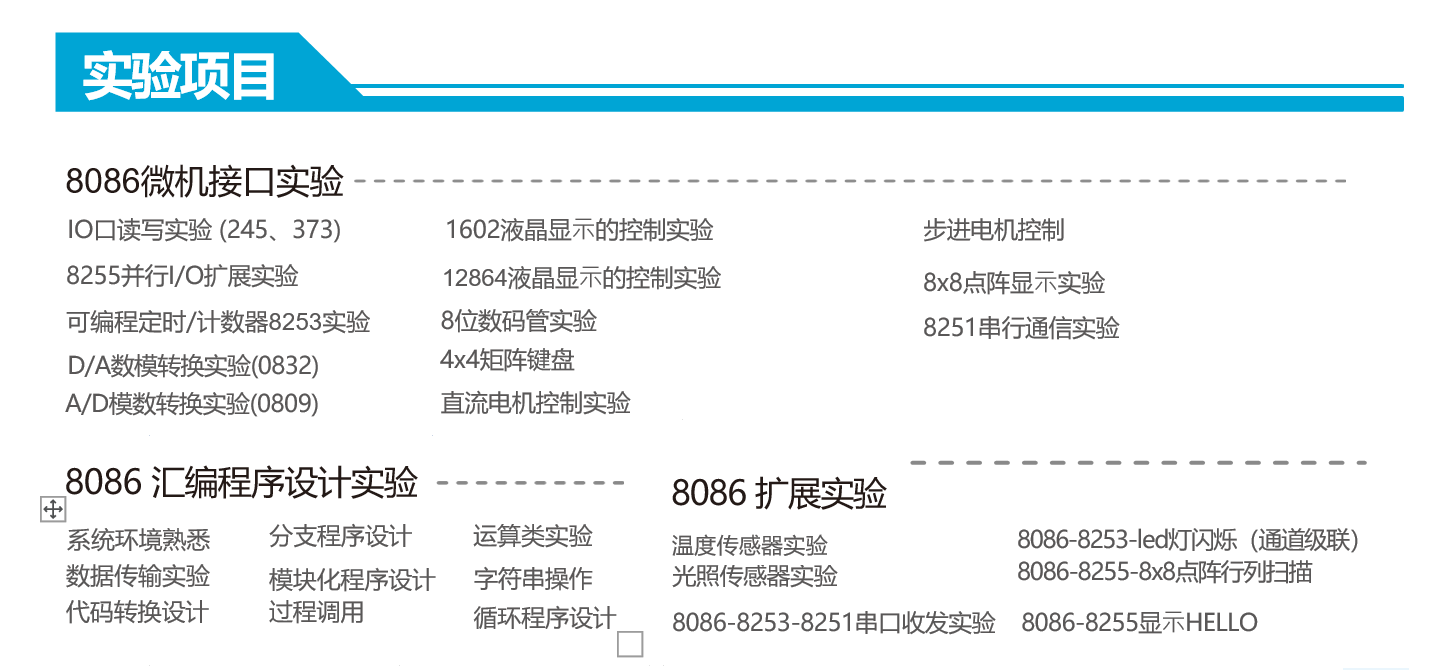 微机原理与接口技术实验系统（B型） 图片 4