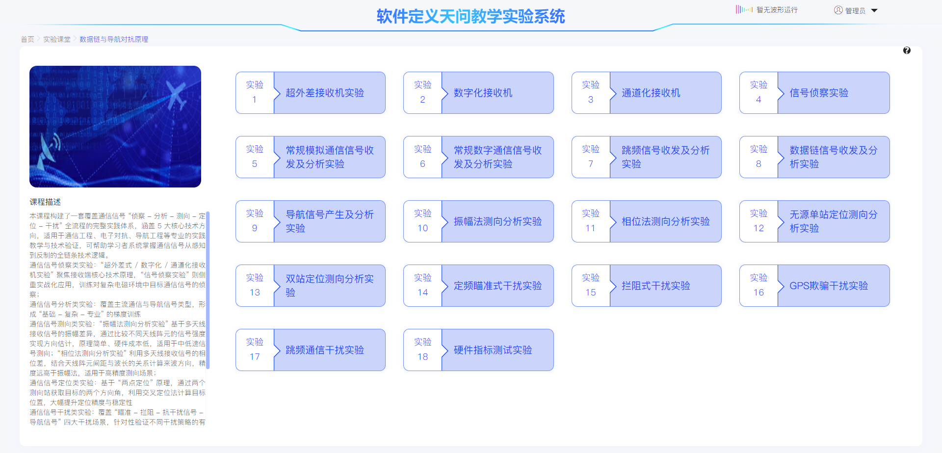 《数据链系统与技术》实验课程 图片 2
